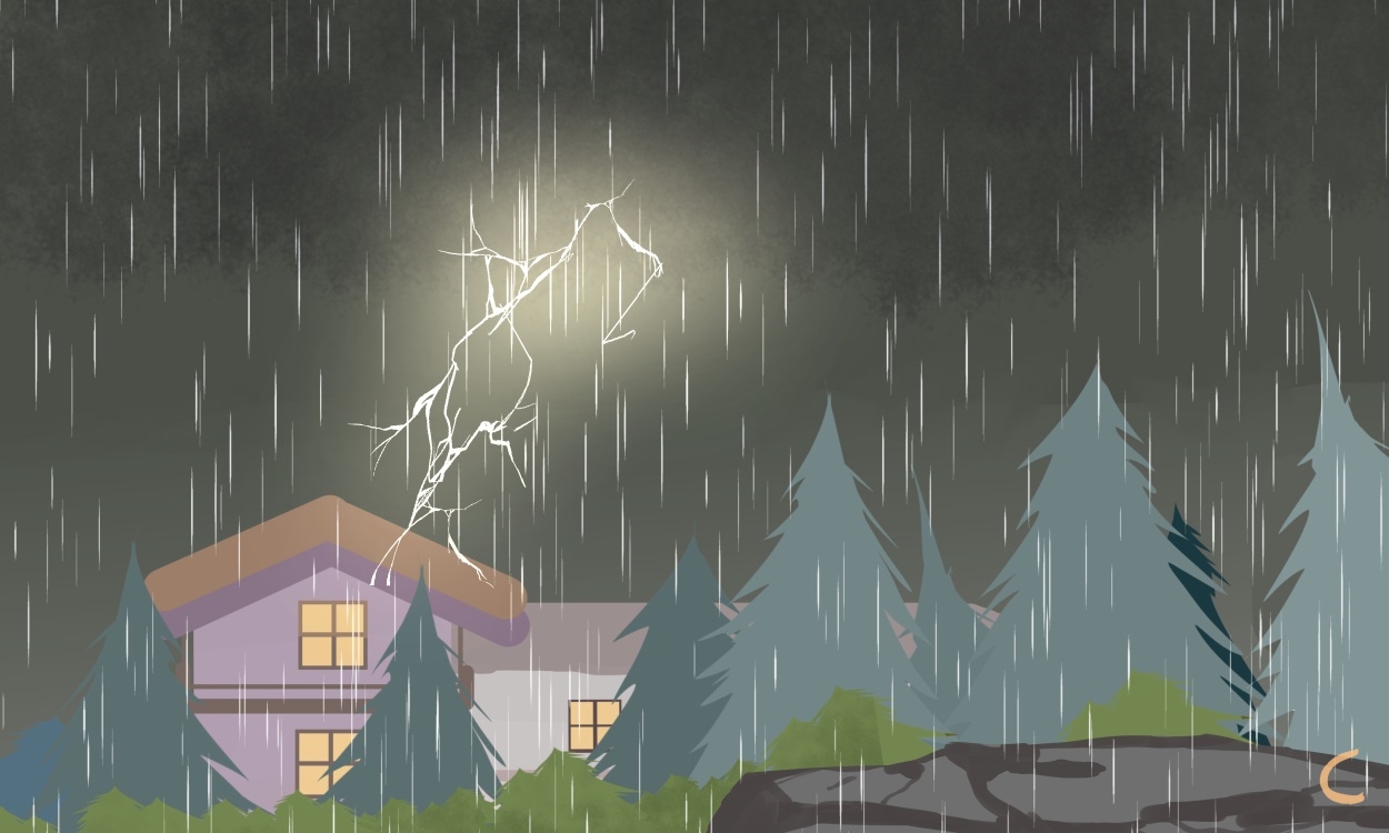 描写下雨唯美的短句80句