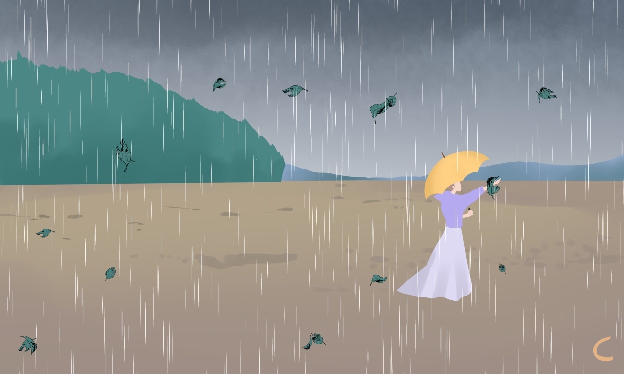 讨厌下雨天的心情说说
