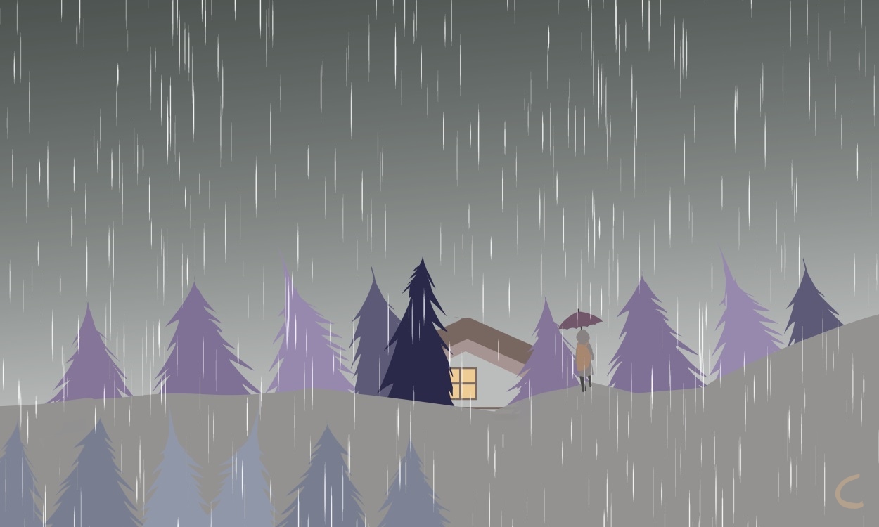有关下雨天的心情文案