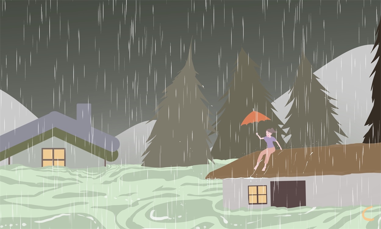 下雨发朋友圈唯美说说