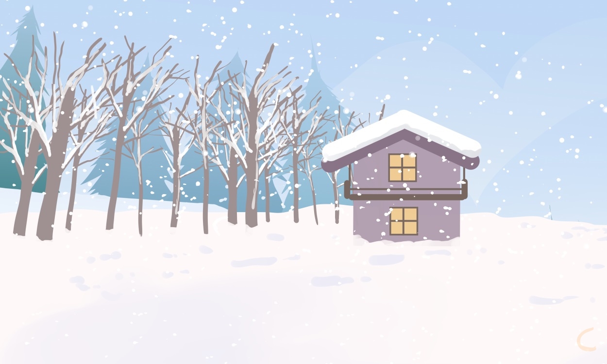 下雪发朋友圈的句子