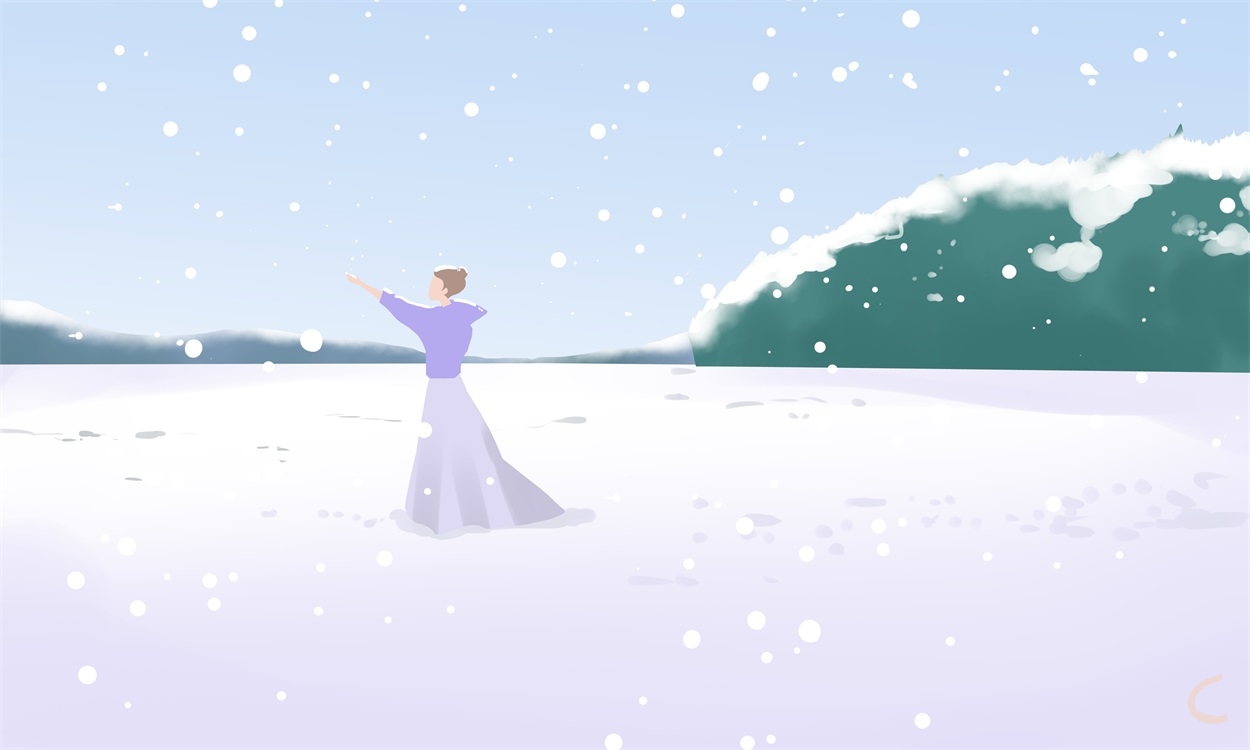 关于第一场雪的文案